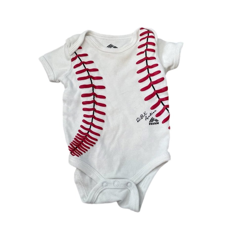 RBX baby baseball Onesie size 3-6 months